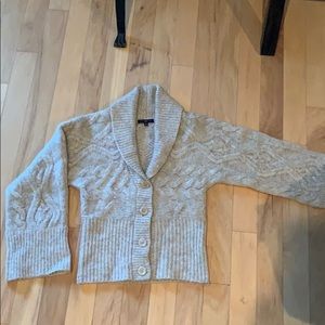 Kimono sleeve gap sweater